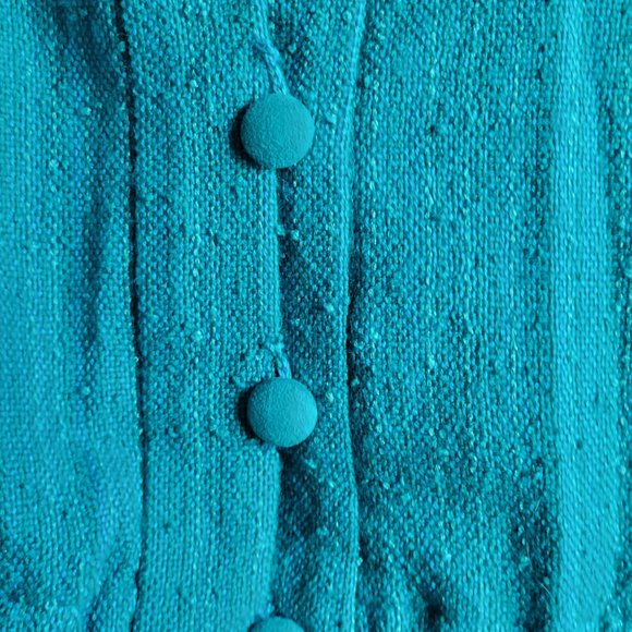 VINTAGE Hand Woven Wool Blend Dress Suit - Picture 3 of 10